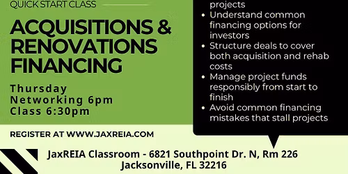 How to Pay for the Purchase & the Rehab of an Investment Property