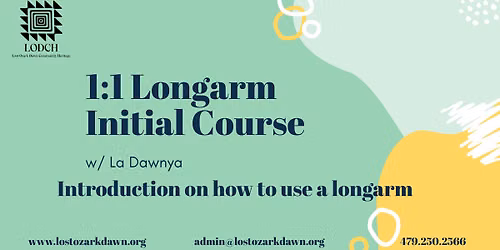 1:1 Longarm Initial Course w\/ La Dawnya