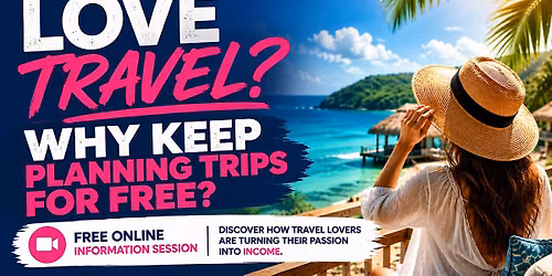 Love Travel? Why Keep Planning Trips for Free? (Virtual San Diego, CA)