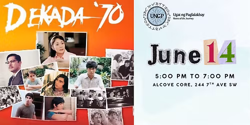 Dekada '70: Film Night!