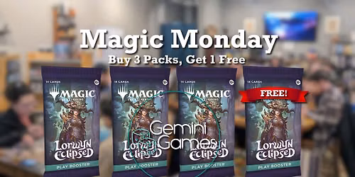 Magic Mondays at Gemini Games