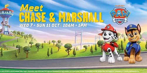 Paw Patrol FREE Meet & Greet \ud83d\udc36
