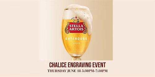 Chalice Engraving Event