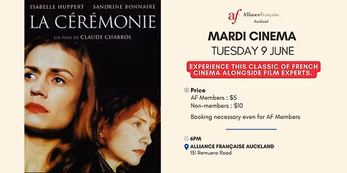 Mardi Cinema - La C\u00e9r\u00e9monie Claude Chabrol