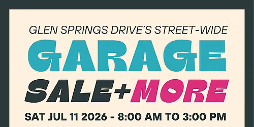 Street-Wide Garage Sale + More!