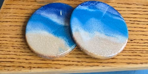 Resin coaster(4), canister(2), OR Ornaments (4) 