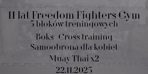 11 lat Freedom Fighters Gym