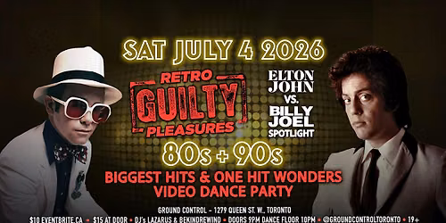 80s\/90s Retro GUILTY Pleasures Video Dance Party - BIG FUN.