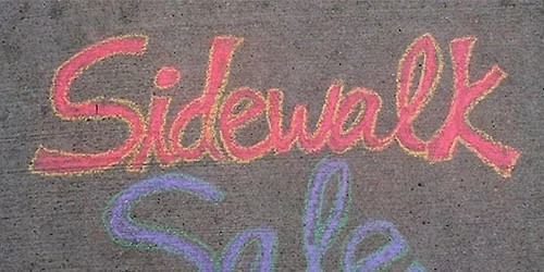 Sidewalk Sale