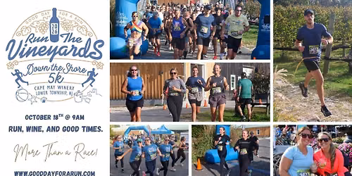 Run the Vineyards Down the Shore 5K