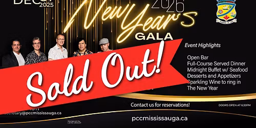 New Year Gala - SOLD OUT