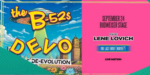 B-52s and Devo at Germania Insurance Amphitheater
