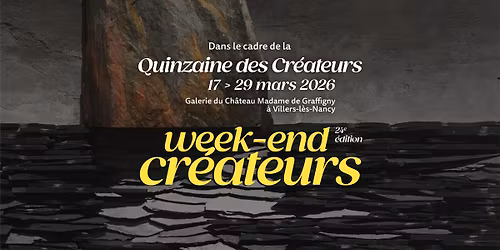 Quinzaine & Week-end Cr\u00e9ateurs 2026