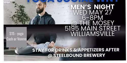 Yoga Social - Men's night