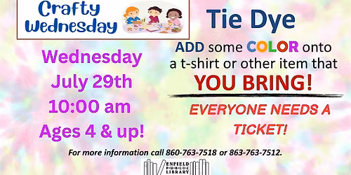 Crafty Wednesday: Tie Dye