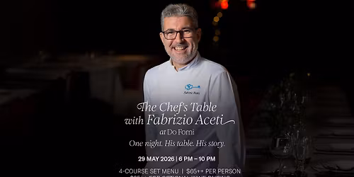 The Chef\u2019s Table with Fabrizio Aceti