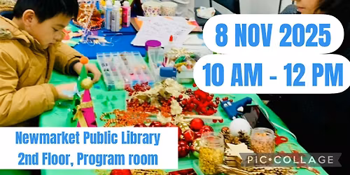 Holiday Charity Workshop for teens and adults