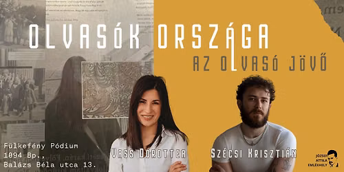 Olvas\u00f3k orsz\u00e1ga \u2013 Vend\u00e9g: Sz\u00e9csi Kriszti\u00e1n \u00e9s Vass Dorottea