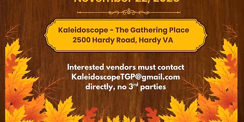 Thanksgiving Craft Market