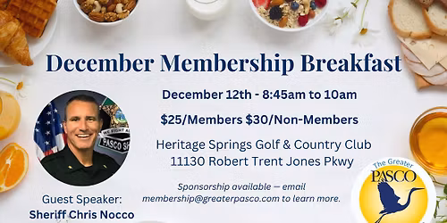 GPCC December Membership Breakfast
