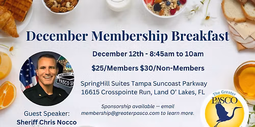 GPCC December Membership Breakfast