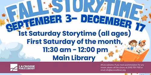 1st Saturday Storytime