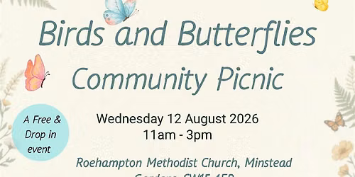 Birds and Butterflies Community picnic