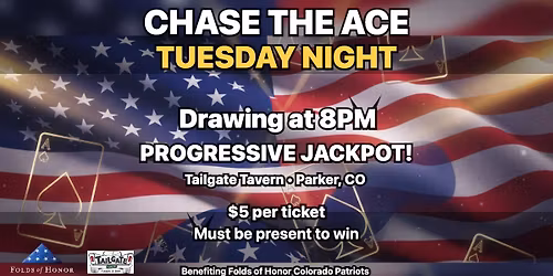 CHACE THE ACE AT THE TAILGATE