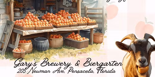 Peach Festival at Gary\u2019s Brewery & Biergarten! \ud83c\udf1e