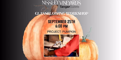 Glassblowing Workshop: Pumpkin