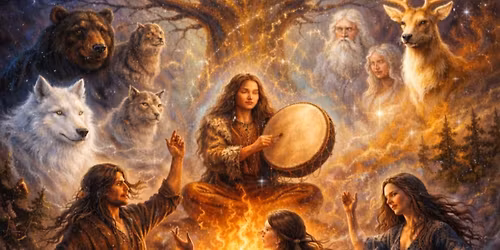 Shamanistisk trommerejse og trancedans