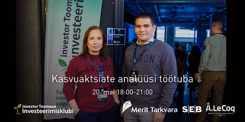 Kasvuaktsiate anal\u00fc\u00fcsi t\u00f6\u00f6tuba