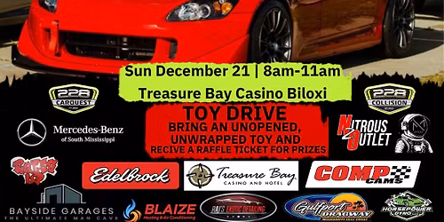 Cars & Coffee South Mississippi x 5th Squad Charity Toy Drive