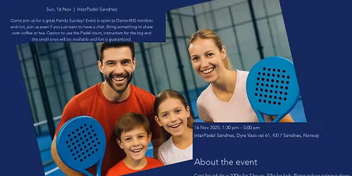 Family Day - DOMENICA SPORTIVA