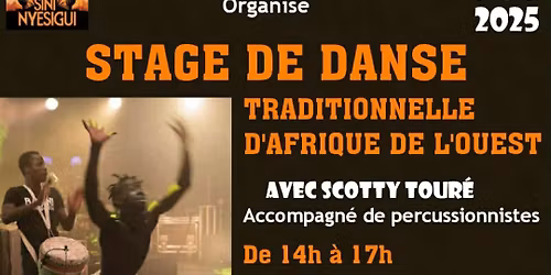 L'association SINI-NYESIGUI organise Stage de danse Africaine