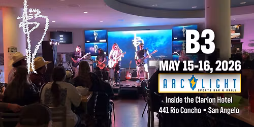 B3 LIVE at the Arc Light