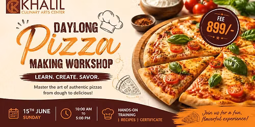 Daylong Pizza Making Workshop