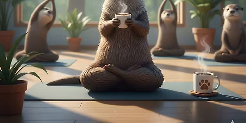 April Lattes and Littles Yoga