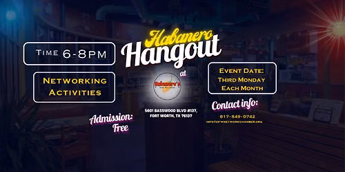 DFWNC Habanero Hangout