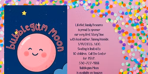 Story Time...Bubblegum Moon by Tammy Ironside
