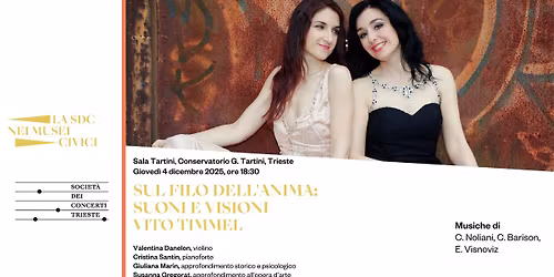 Sul filo dell\u2019anima: suoni e visioni - Primo incontro: VITO TIMMEL