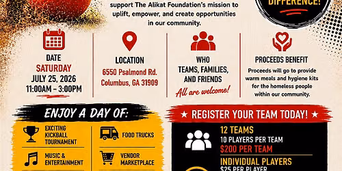 Kicking It For A Cause: A Kickball Tournament
