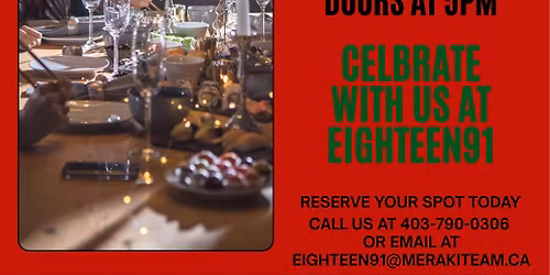 The Christmas Crack-up: A festive comedy dinner 