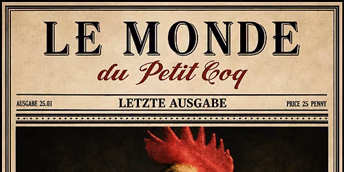 Abschiedsparty Le Petit Coq