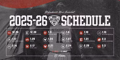 Parking Toledo Rockets at UMass Minutemen Mens Basketball