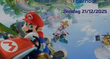 Schieting op liggende wip zonder vizier + Mario Kart tornooi