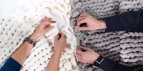 DIY Chunky Knit Blanket - Bring Your Own Yarn