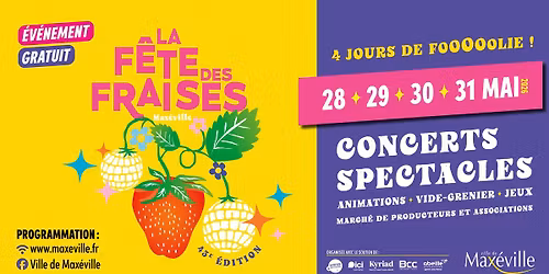 F\u00eate des Fraises 2026 - Max\u00e9ville