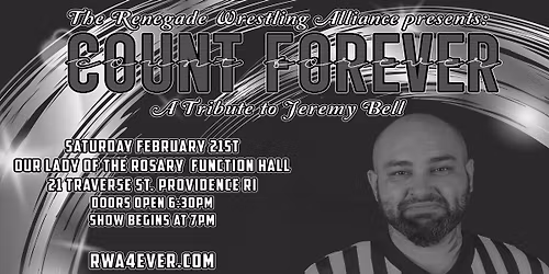 RWA Count Forever: A Tribute to Jeremy Bell