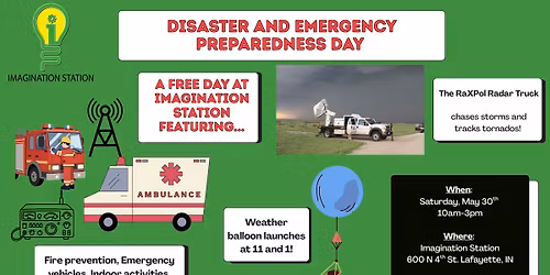 Emergency and Disaster Preparedness - FREE Day at Imagination Station